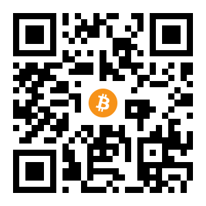 bitcoin:1C8mCBkyqtPwaD2jtLiHq6tjwnNGQAiw32 black Bitcoin QR code