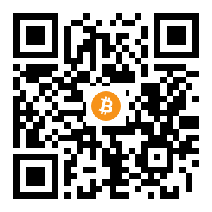 bitcoin:1CAPn3gfEmZcJvLsWA8uyku4ntuPUoqf6r black Bitcoin QR code