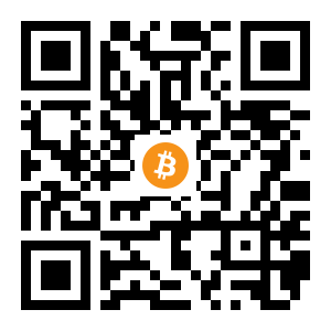 bitcoin:1CB3kux5REbPtc6HXDFaiBx4Pzuwg1SVZQ black Bitcoin QR code