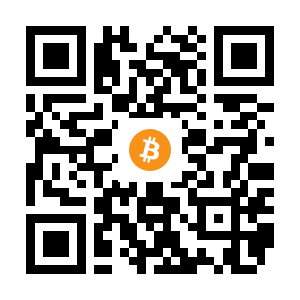 bitcoin:1CBbWyASxK6y332jNakyz6WpCjDraNNmuo black Bitcoin QR code