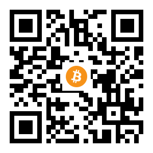 bitcoin:1CByB6WgmdUs35gAmLDgaBfbrmodDBMZF8 black Bitcoin QR code