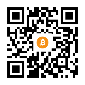bitcoin:1CCiKAfN3HMA4dRRTZhFeNDwBwCUmPkwMy black Bitcoin QR code