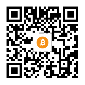 bitcoin:1CG5fhRLGLvAL4GuhGiGHn7k9FEv9Go5Nk black Bitcoin QR code