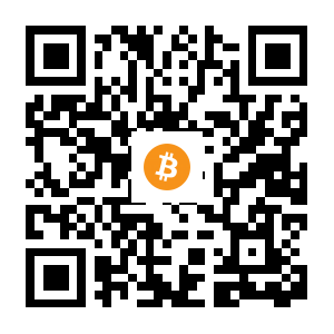 bitcoin:1CHyCtumC3eSKoF8rDMvWgNCAyjh7tCswy black Bitcoin QR code
