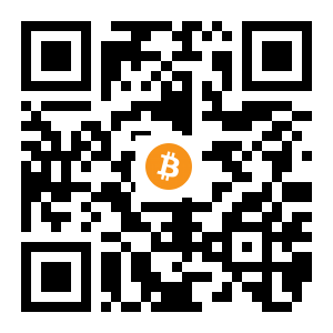 bitcoin:1CJ8eEa5wVTUuEi9ckKUKFtWkGPx59GrNf black Bitcoin QR code