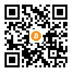 bitcoin:1CK1TJBs2dganXuBtYBrYkPsc2pQCKoBEN black Bitcoin QR code