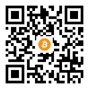 bitcoin:1CK9PETTqDS3EykMCfAMm8iD4qiF9Ffe9W black Bitcoin QR code
