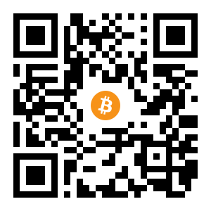 bitcoin:1CKXwzTmrfDinDE5xwF5xphw9mxfqj4iTa black Bitcoin QR code
