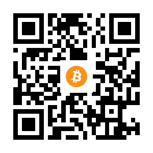 bitcoin:1CLgR4WnfC9goa5zWqsXHy8J2Y5XASKWqZ black Bitcoin QR code