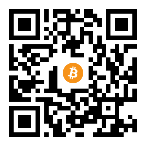 bitcoin:1CMepoEjFd8drEc8VHdzMtDhj1VpQzAjJG black Bitcoin QR code