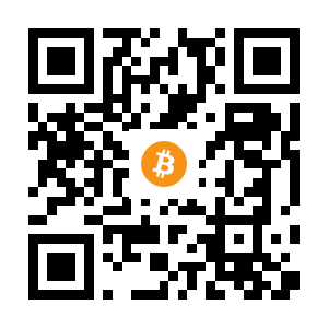 bitcoin:1CNEE7PV5uhDYU3apt9VHWGcQex5VtnNyr black Bitcoin QR code
