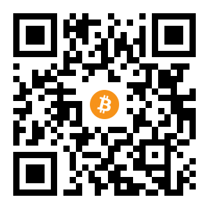 bitcoin:1CNuqBVzPQxFsd9ztLt1R9j8S7kyZwpGuS black Bitcoin QR code