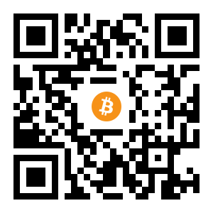 bitcoin:1CQ1FLJmCZPKwwE3Z42cJu3xmvQixmSMyu black Bitcoin QR code