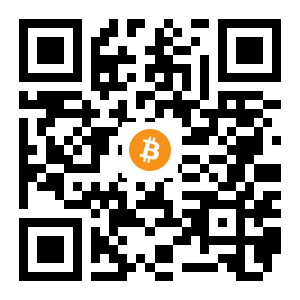 bitcoin:1CQ53oqp3eebUEJF8HvTGqFcBMSCzuhxud black Bitcoin QR code