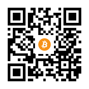 bitcoin:1CS536kFKWmK7NTuwnKorKrvGRkpLL2hrt black Bitcoin QR code