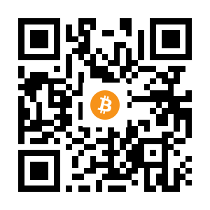 bitcoin:1CSHmtXN1sDxsDbX93J8CusguQopyBmKLt black Bitcoin QR code