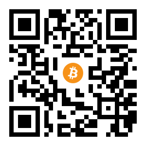 bitcoin:1CSfGTPtXMpCfaC4sjuo3zHwy6aKr92fcC black Bitcoin QR code