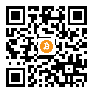 bitcoin:1CSvbSm5rfxSC1AV9HJxaneiRwTKLQyNHq black Bitcoin QR code