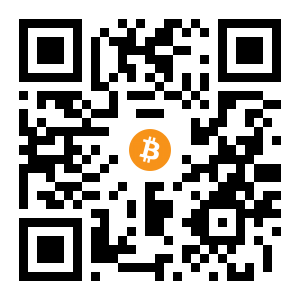 bitcoin:1CTFSPN52r8zLA94etgQAa8R1N9MipgbuU black Bitcoin QR code