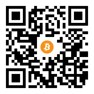 bitcoin:1CU33fX35WYJDNxXM5jqawQtVGr32QEGrV black Bitcoin QR code