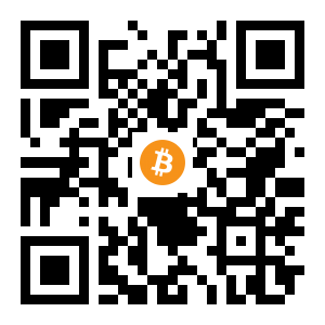 bitcoin:1CU5LtZHwnMdJvFjXgNVfnDcyF9hmAMwKZ black Bitcoin QR code