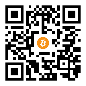 bitcoin:1CVvQwbmTDC5FsZyYaxNz74KcRcvSuUNVQ black Bitcoin QR code