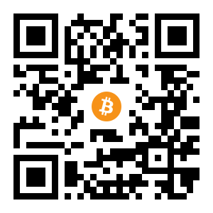 bitcoin:1CWMUavwMYi2XvqYWvaKBwoLQqyXCLcSG black Bitcoin QR code