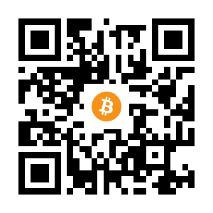 bitcoin:1CXCoMjqjyio1XzNLpvaMHxdHxManzNss7 black Bitcoin QR code