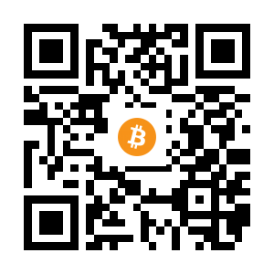 bitcoin:1CZ6Lj8gVq2PgGcb4e3SGXCk2S9evX3zNy black Bitcoin QR code