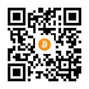bitcoin:1CbF8ATcMKbtPPb127Ui68cY4dREk3sLTB black Bitcoin QR code