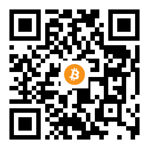 bitcoin:1CbFG864oXbMSscw1274kgcdprhAJvVRHw black Bitcoin QR code