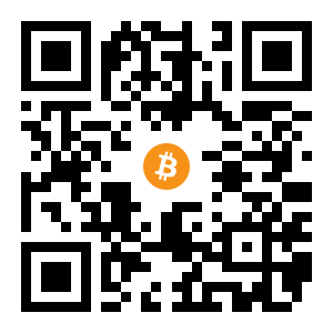 bitcoin:1CbNq27JLR71iGud5mwrx7mAYtUWnBrsqV black Bitcoin QR code