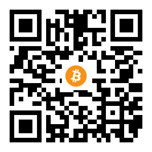 bitcoin:1Cd6yDj8kgvp1KdaJ2ZyRf1L9ms3wLtzkw black Bitcoin QR code