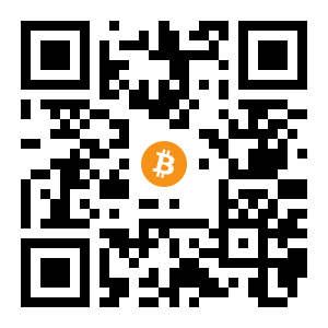 bitcoin:1CeGRRsE4UPZDKc5tSu6jaX2SyeP5ayQJr black Bitcoin QR code