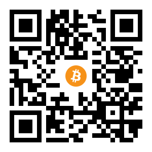 bitcoin:1CeLBds39zk23f2WDhPr4CcdcEa25swdH black Bitcoin QR code
