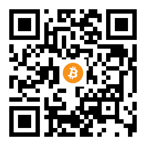 bitcoin:1CefQh589NbCWbLmrQwtRD5vGz3uKC1d38 black Bitcoin QR code