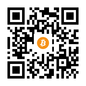 bitcoin:1CfUxZhNrxzSU32Q9P55QuEfnqxJ7xSnmY black Bitcoin QR code