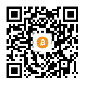 bitcoin:1CffD8vTZU5ivSHR9q5PpadjH2MFaD9S2J black Bitcoin QR code