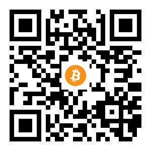 bitcoin:1CfgGD5ZUFp6mr7kZCa1YzSLQ2VMoNA5Vv black Bitcoin QR code