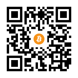 bitcoin:1CgjC9oXv2tzX6fbTJQgWwDf1nnTqqtCJM black Bitcoin QR code