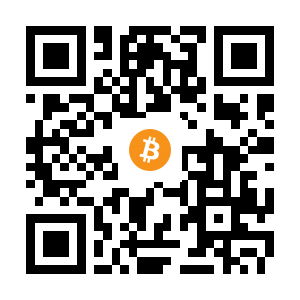 bitcoin:1Cgjz4xEHyUABhaUVDaWAmc4vVJVYh6eXN black Bitcoin QR code