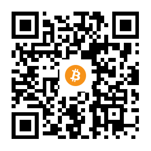 bitcoin:1Cj8LA1U6jExyiG4KUCn7ToKxXTvXvk7xw black Bitcoin QR code