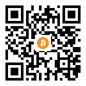 bitcoin:1CmM94j5k1qgHM4Nh1Z2V5RaJ1Mw5tphfq black Bitcoin QR code