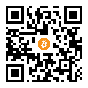 bitcoin:1Cp9kCQ6FzynAZvp2yPPHR2gnwApmL2nVq black Bitcoin QR code
