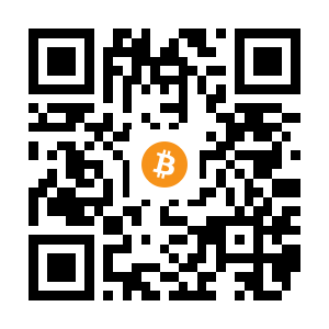 bitcoin:1CpaJ3CwF84rNbJYUjkH86c2wZwpanCgaA black Bitcoin QR code