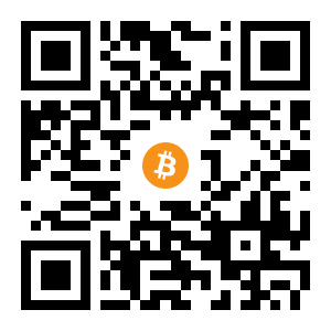 bitcoin:1CqEnKnFd6BeGWTM2QhUU8wWoHkeCaTTuQ black Bitcoin QR code