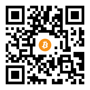bitcoin:1CrDb3UnhL6pE1CicMtbL3XjvPRg8n5WrP black Bitcoin QR code