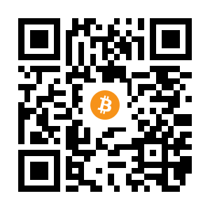 bitcoin:1CrqFwNdsYL4aYDkz9WMpX3iFtPdbtuy98 black Bitcoin QR code