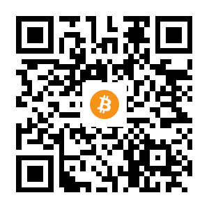 bitcoin:1CsYn6NfE9LspYnCCgrgaf8XKBxS7PsaPk black Bitcoin QR code