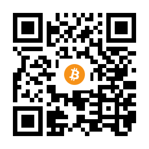 bitcoin:1CtNK3de7WErVLCnzXzdHnSQePKhpjCTMp black Bitcoin QR code